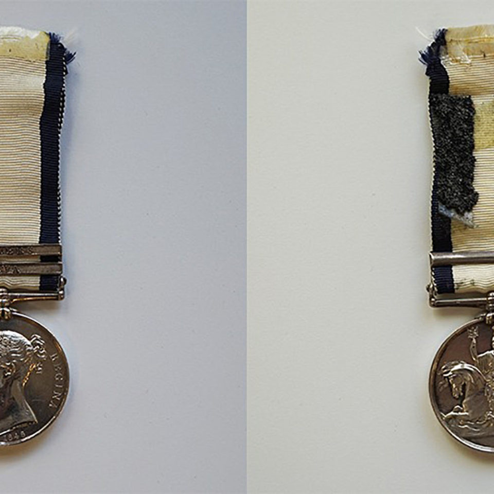 Rare Naval Medal of Foundling Boy who served under Nelson aboard HMS Victory