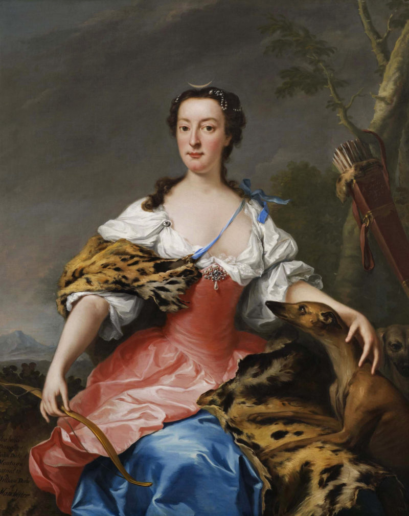 Portrait of Isabella, Duchess of Manchester by Andrea Soldi