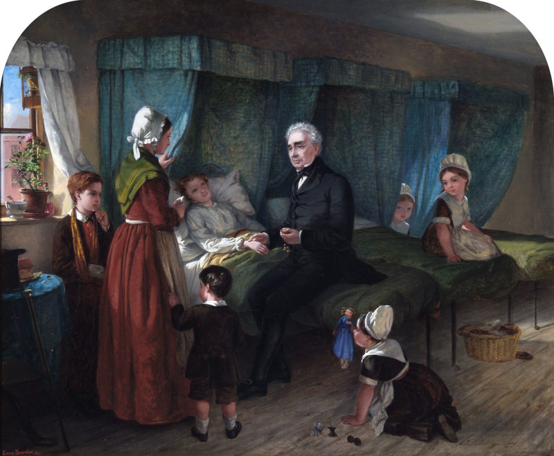 Emma Brownlow, The Sick Room, 1864