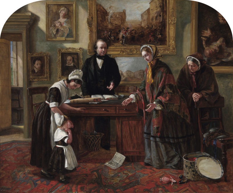 Emma Brownlow, The Foundling Restored to its Mother © Coram in the care of the Foundling Museum
