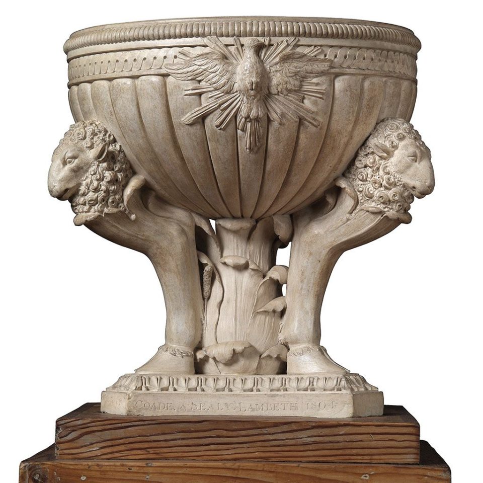 Font from the Foundling Hospital Chapel