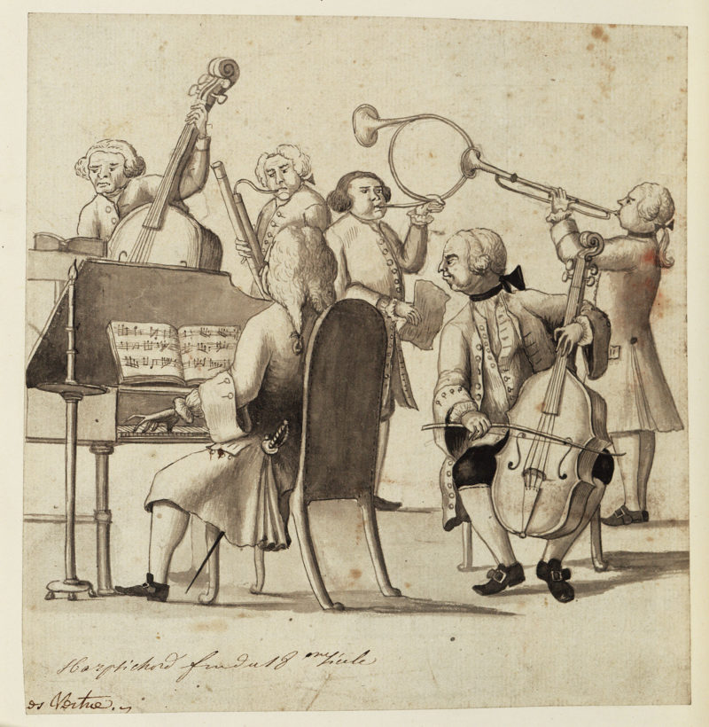 James Vertue, Harpsichord fin du 18me siècle