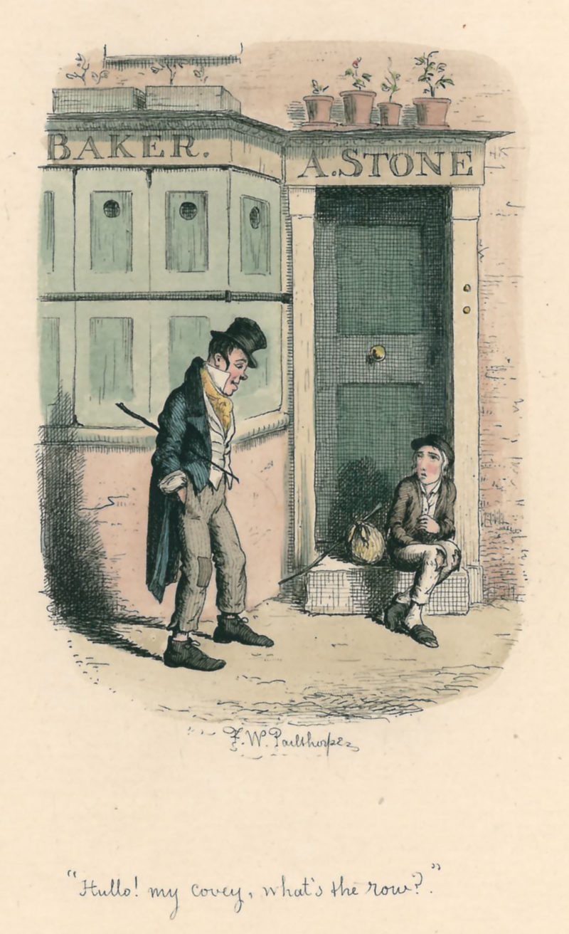 Frederick William Pailthorpe, 'Hullo my covey what's the now', 1886 from 'Oliver Twist' by Charles Dickens © Charles Dickens Museum