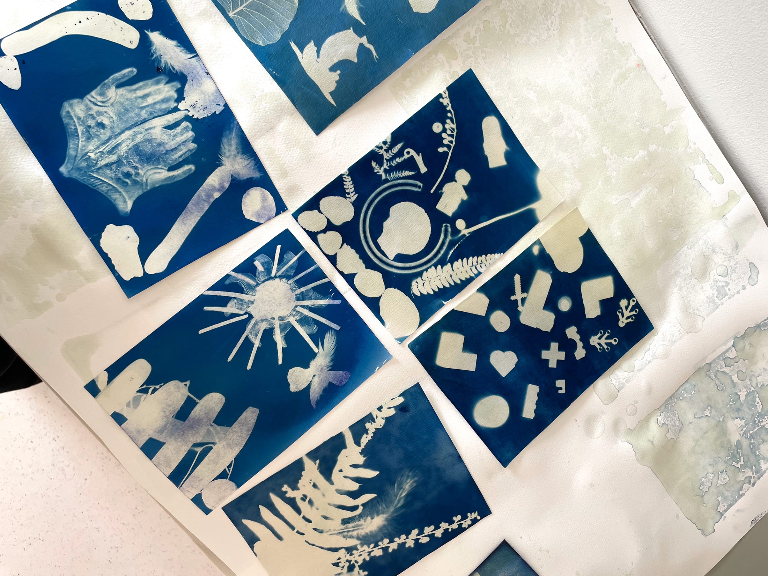 Assemblage Collective: Cyanotype Token Workshop